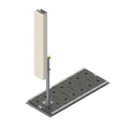 Self-supporting antenna support MODULITE