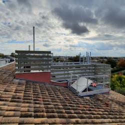 Edicules sloped roofs