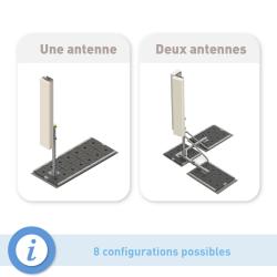 Support d'antenne autoportant MODULITE