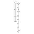 Ladder with crinoline Height to cross 7m side exit