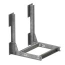 Wall mounted rack support for 2 BCUBE QP max 147.9