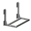 Wall mounted rack support for 4 BCUBE QP max 147.9