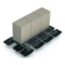 Freestanding rack for 3 BCUBE SIDEBYSIDE QP max 83,5