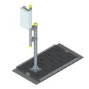 Free standing supporting 5G mast 3m Z3 0 30m