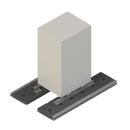 Universal freestanding rack 1 cabinet 12 ballasts QP max 98