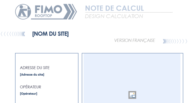 Que contient et/ou ne contient pas la note de calcul générique ?